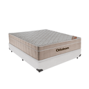 Ver imagem 1 de Cama Box Viúvo Branco e Colchão Airtech Springpocket Molas Ensacadas Ortobom