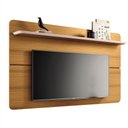 Ver imagem 2 de Painel Suspenso Decorativo 1.8 Tv até 70 Polegadas Kirby Cinamomo/off White G26 - Gran Belo