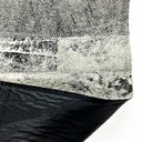 Ver imagem 3 de Tapete Couro 200x250 Zaire Petroleo Gris Grey