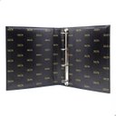 Ver imagem 2 de Álbum 3bzn para Folhas Cédulas Moedas 35x28,5cm Preto