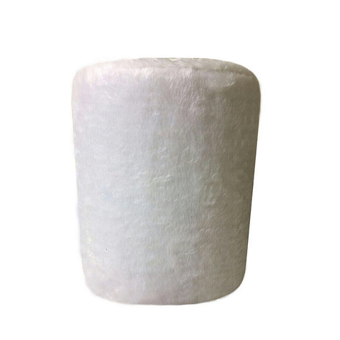 Puff Redondo Não É Segredo Astracan Pelúcia Branco 40x45 Nspr07ta - Fixo de Plástico