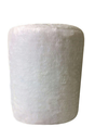 Ver imagem 1 de Puff Redondo Não É Segredo Astracan Pelúcia Branco 40x45 Nspr07ta - Fixo de Plástico