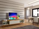 Ver imagem 2 de Rack para TV Limit 1.8 Off White com Nature - MoveisAqui
