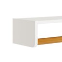 Ver imagem 2 de Prateleira Theo 70,6 Cm Branca/madeira
