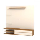 Ver imagem 2 de Painel Para TV Até 60 Polegadas Magnum Salini Off White Imbuia Viero Móveis