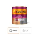 Ver imagem 3 de Esmalte Acetinado Cor e Proteção para Madeira e Metal Branco 900ml - Suvinil