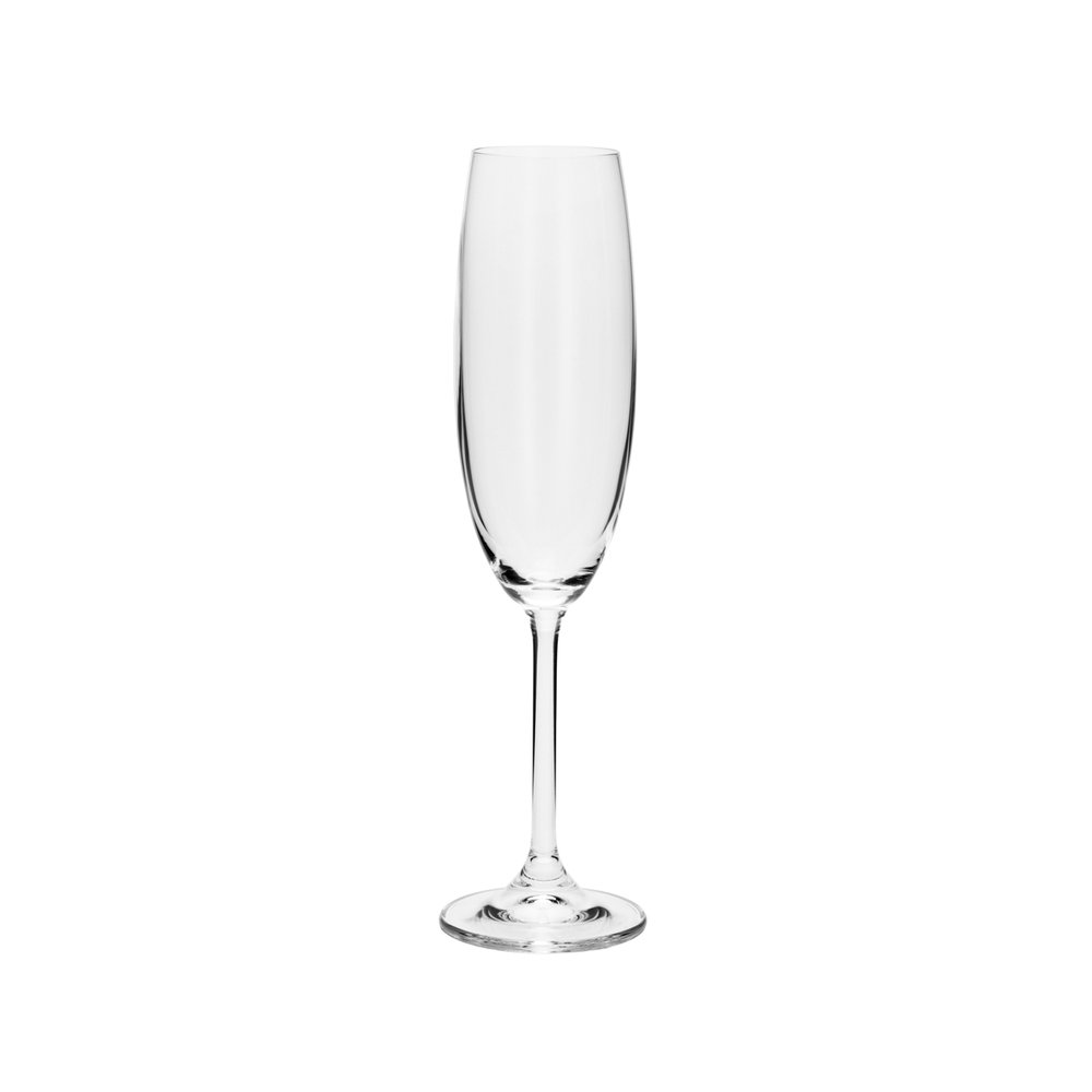 Cj 6 Taças de Cristal P/Champagne Gastro Colibri 220ml Bohemia - 2