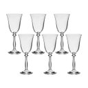 Ver imagem 1 de Jogo 6 Taças de Vinho Tinto Angela 250 ml Cristal Bohemia