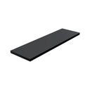 Ver imagem 1 de 1 Prateleira Preta 50X15 Com Suporte Flutuante Mdf Organizadora Decoração Cozinha Quarto Banheiro