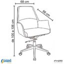 Ver imagem 6 de Cadeira Office Atlanta Várias Cores - Rivatti