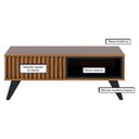 Ver imagem 2 de Mesa de Centro Ambiente Jeri Noce Milano Preto Acetinado - Colibri