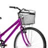 Bicicleta Feminina Aro 26 Mtb Alumínio Natural Cor Violeta - 3