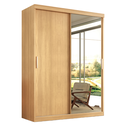 Ver imagem 7 de Guarda Roupa Solteiro Roma 2 Portas Corre 2gav C/ Esp Teka Madrid