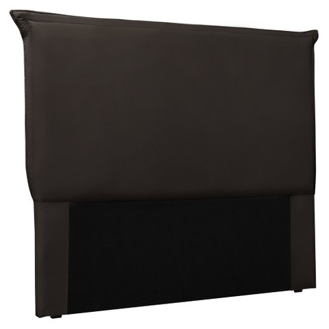 Cabeceira Estofada Cama Box Casal Veneza 140cm Corano Marrom - Desk Design
