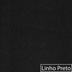 Sofá Curvo 3 Lugares Orgânico Sala Recepção Escritório Decorativo Luxo Panamá 200cm Linho Preto - 7