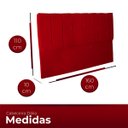 Ver imagem 4 de Cabeceira Casal Queen Estofada para Cama Box Dália Suede