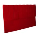 Ver imagem 3 de Cabeceira Casal Queen Estofada para Cama Box Dália Suede