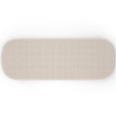 Ver imagem 2 de Puff Decorativo Orgânico para Living Quarto 140cm Doha W01 Bouclê Creme - Lyam Decor