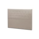 Ver imagem 1 de Cabeceira de Cama Box Madeira Estofada Casal Montreal:bege