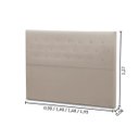 Ver imagem 3 de Cabeceira de Cama Box Madeira Estofada Casal Montreal:bege