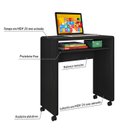 Ver imagem 5 de Escrivaninha Mesa Escritório 68cm Smile