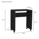 Ver imagem 4 de Escrivaninha Mesa Escritório Smile 68cm Preto