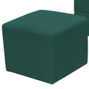 Ver imagem 5 de Poltrona de Amamentação com Balanço e Puff Elisa P02 Suede Verde Musgo - Lyam Decor