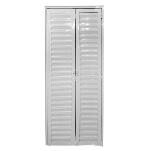 Porta Camarão Palheta Aluminio Branco Linha 25 - 210x90 Esquerda