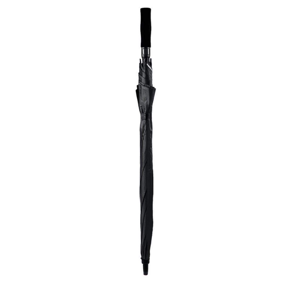 Guarda Chuva Grande Preto Portaria Fazzoletti 122cm Automático Proteção Solar - 2