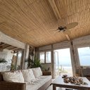Ver mais imagens de Esteira em Rolo de Bambu Natural 5m x 1m Revestimento para Fundo de Vitrine e Loja Marrom