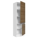 Ver imagem 5 de Paneleiro Armário de Cozinha 100% MDF 60 cm 2 Portas Branco/Rustic Acordes Madesa