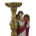 Ver imagem 4 de Candelabro Anjo Decorativo - 14,5x31x8cm Prime Home Decor