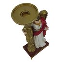 Ver imagem 5 de Candelabro Anjo Decorativo - 14,5x31x8cm Prime Home Decor