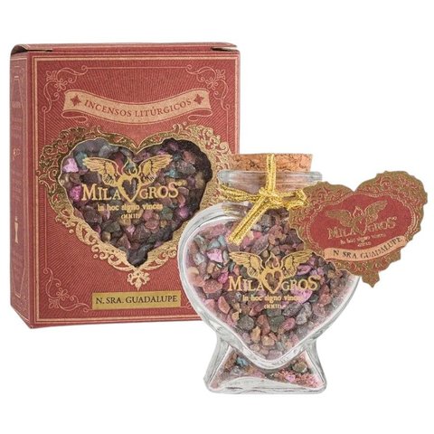 Incenso Litúrgico Nossa Senhora de Guadalupe Vidrinho 47g