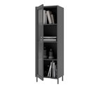 Ver imagem 5 de Cristaleira Estante Alta Refresh 148,5cm com Porta de Vidro e 3 Prateleiras para Sala de Estar Cor: