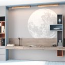 Ver imagem 3 de Luminária Teto Led Jade 36w 4000lm Bivolt Madeira Maciça