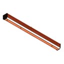 Ver imagem 4 de Luminária Teto Led Jade 36w 4000lm Bivolt Madeira Maciça