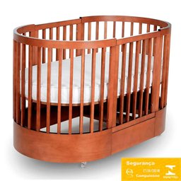 Berço Infantil Progressivo Wave 3 em 1 Divicar Mel - 2