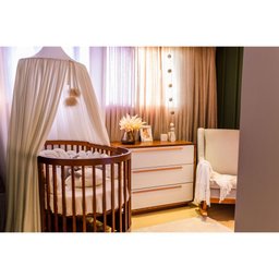 Berço Infantil Progressivo Wave 3 em 1 Divicar Mel - 7