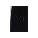 Ver imagem 1 de Tomada Margirius Sleek 2p+t 20a com Placa 4x2 Preto Ebony