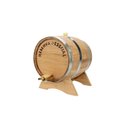 Ver imagem 1 de Barril de Madeira Natural Umburana Horizontal 1lt Tanoaria