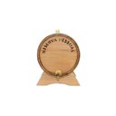 Ver imagem 2 de Barril de Madeira Natural Umburana Horizontal 1lt Tanoaria