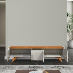 Rack Atenas Cor:off White/naturalle - 3