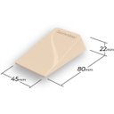 Ver imagem 3 de Trava Porta De Piso Comfortdoor Calço Para Porta De Borracha Marrom Claro