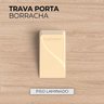 Trava Porta De Piso Comfortdoor Calço Para Porta De Borracha Marrom Claro - 7