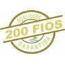 Fronha para Travesseiro de Corpo 1,40mx45cm 100% Algodão 200 Fios Branco - 2