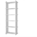 Ver imagem 3 de Estante de Livros Moderno 67,5cmx181cm Bx 0206 Encaixe Brv Móveis