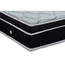 Ver imagem 6 de Cama Box Baú C/auxiliar Solteiro: Colchão Molas Ortobom Superpocket Elegant + Base Crc Courano