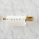 Ver imagem 4 de Suporte Papel Toalha Para Cozinha Gourmet Biguá Pingoo.casa - Dourado