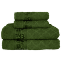 Ver imagem 2 de Kit 4 Toalhas Luxo Flabom 2 Banho + 2 Rosto 100% Algodão Premium Alta Absorção e Toque Aveludado Fla